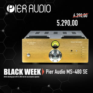 Pier Audio MS-480 SE czarny (Black Week)