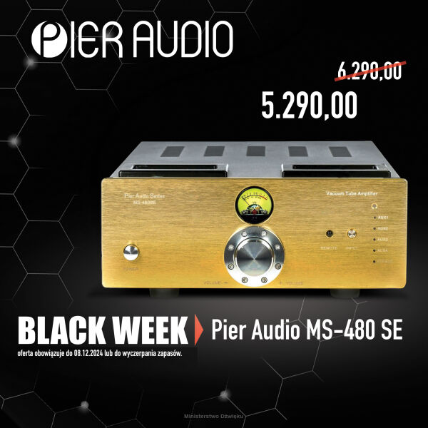 Pier Audio MS-480 SE złoty (Black Week)