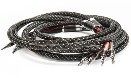 TCI Python II Silver Carbon biwire 2x3m (4banany/2widły)