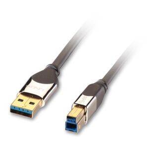 Lindy CROMO 41612 USB A - USB B 3.0 2m *Salon Warszawa al. Krakowska 223* tel. 606-553-190