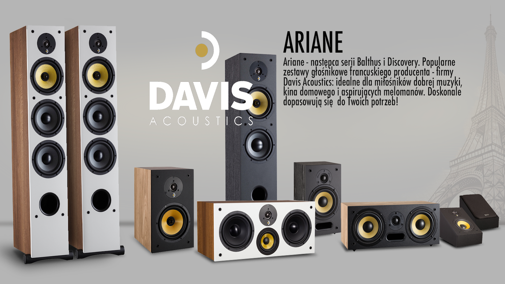 Davis Acoustics Ariane - nowa seria